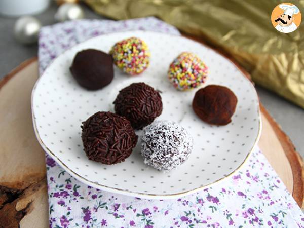 Chocolate truffles coated - photo 4