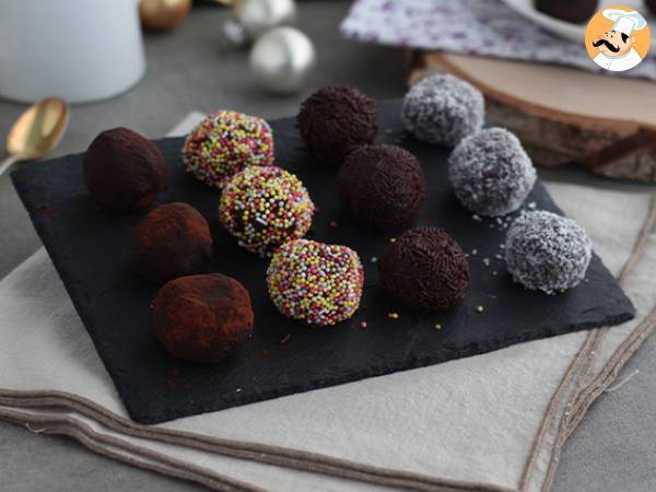 Chocolate truffles coated - photo 5