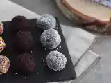 Chocolate truffles coated, photo 1