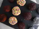 Chocolate truffles coated, photo 2