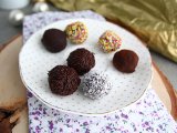 Chocolate truffles coated, photo 3