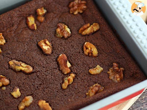 Chocolate zucchini brownies without butter! - photo 4