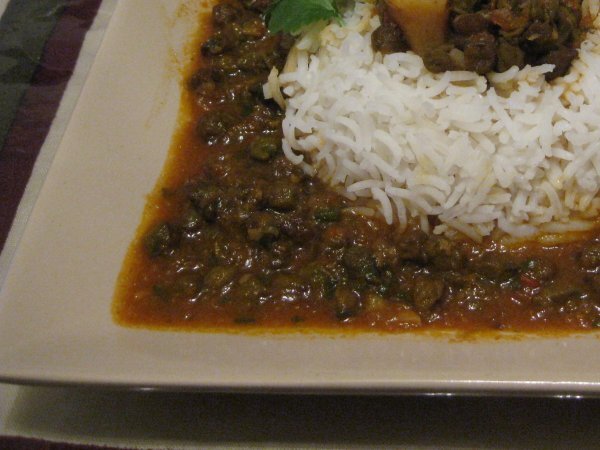 Choliya / Green Chana Curry