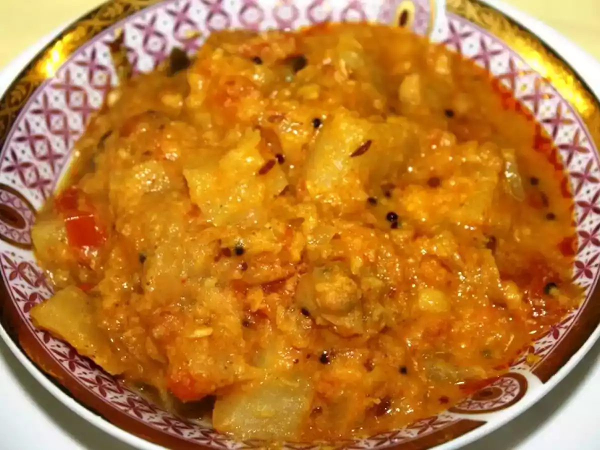 Chow chow/ chayote Kootu
