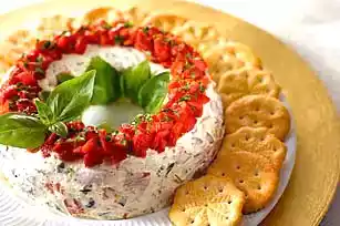 Christmas antipasto wreath recipe