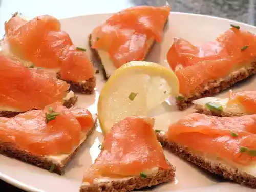 Christmas recipe: irish smoked salmon appetizer