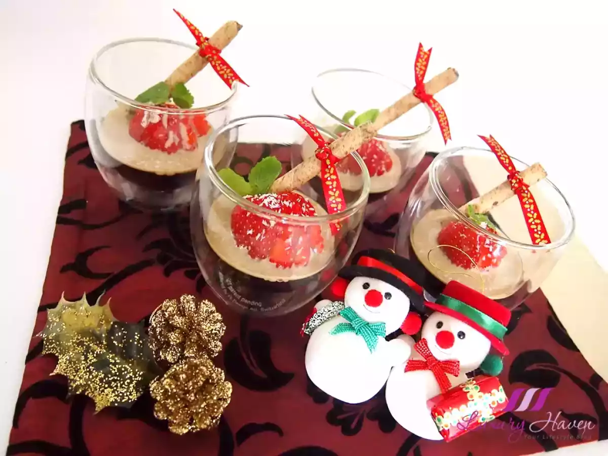 Christmas Coffee Jelly in Bailey’s Irish Cream