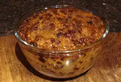 Healthy low-calorie christmas pudding recipe (no suet)