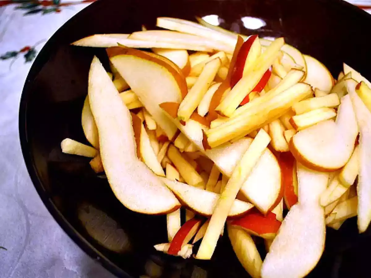 Christmas Salad - Apple, Pear, and Pomegranate - photo 3