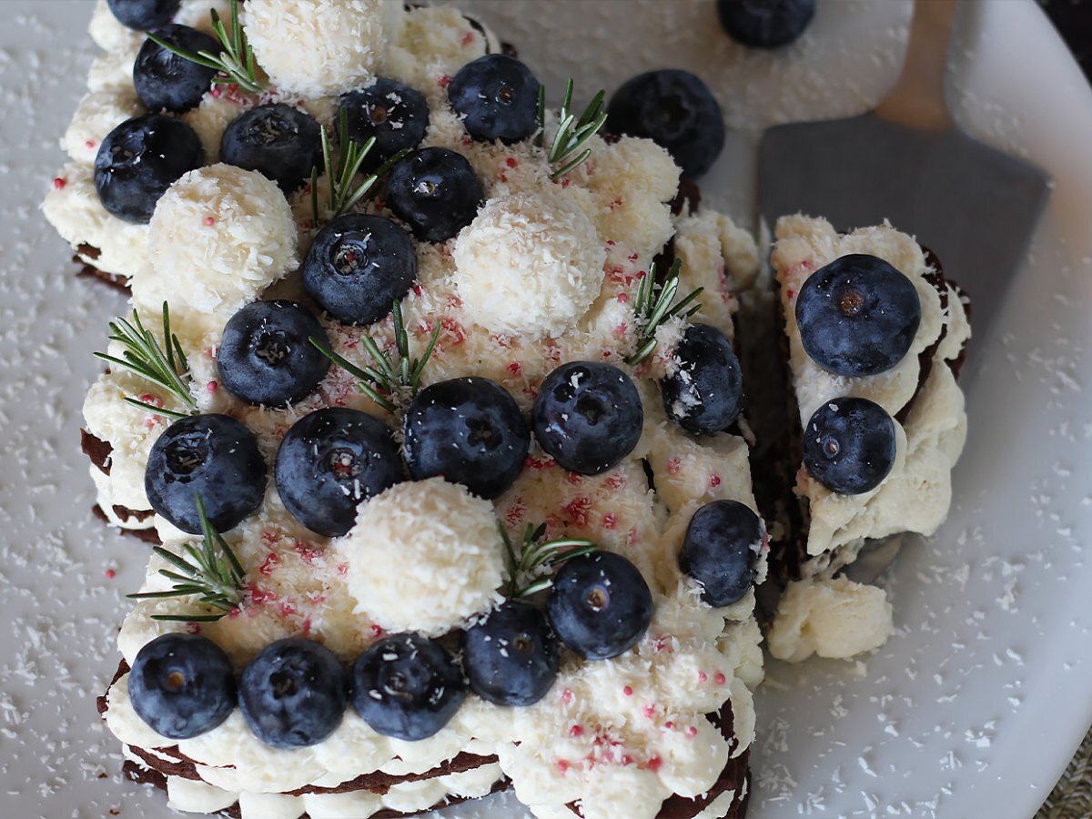 Christmas tree cake - photo 2