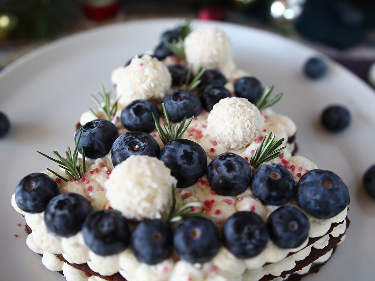 Christmas tree cake - photo 5