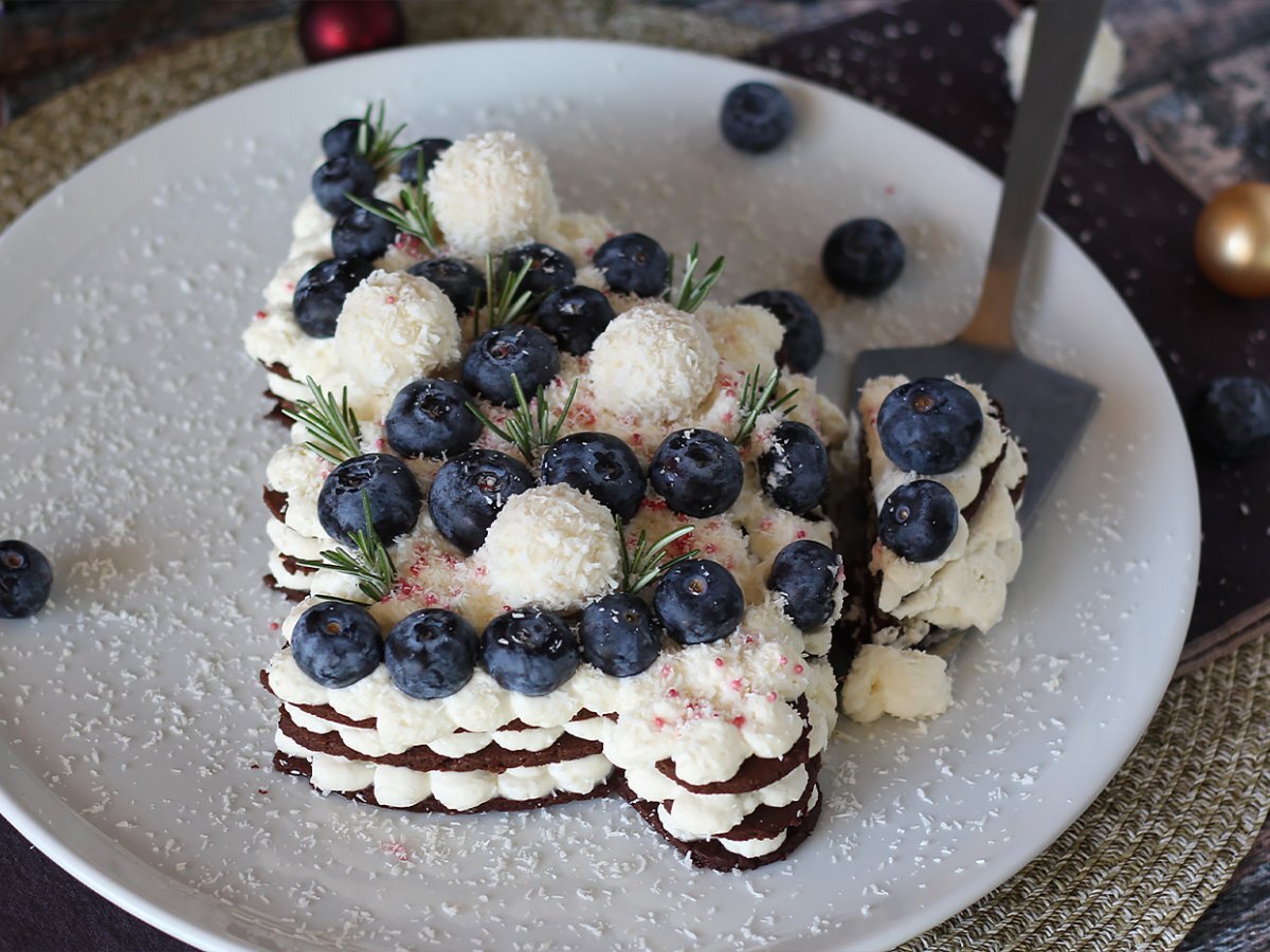 Christmas tree cake - photo 6