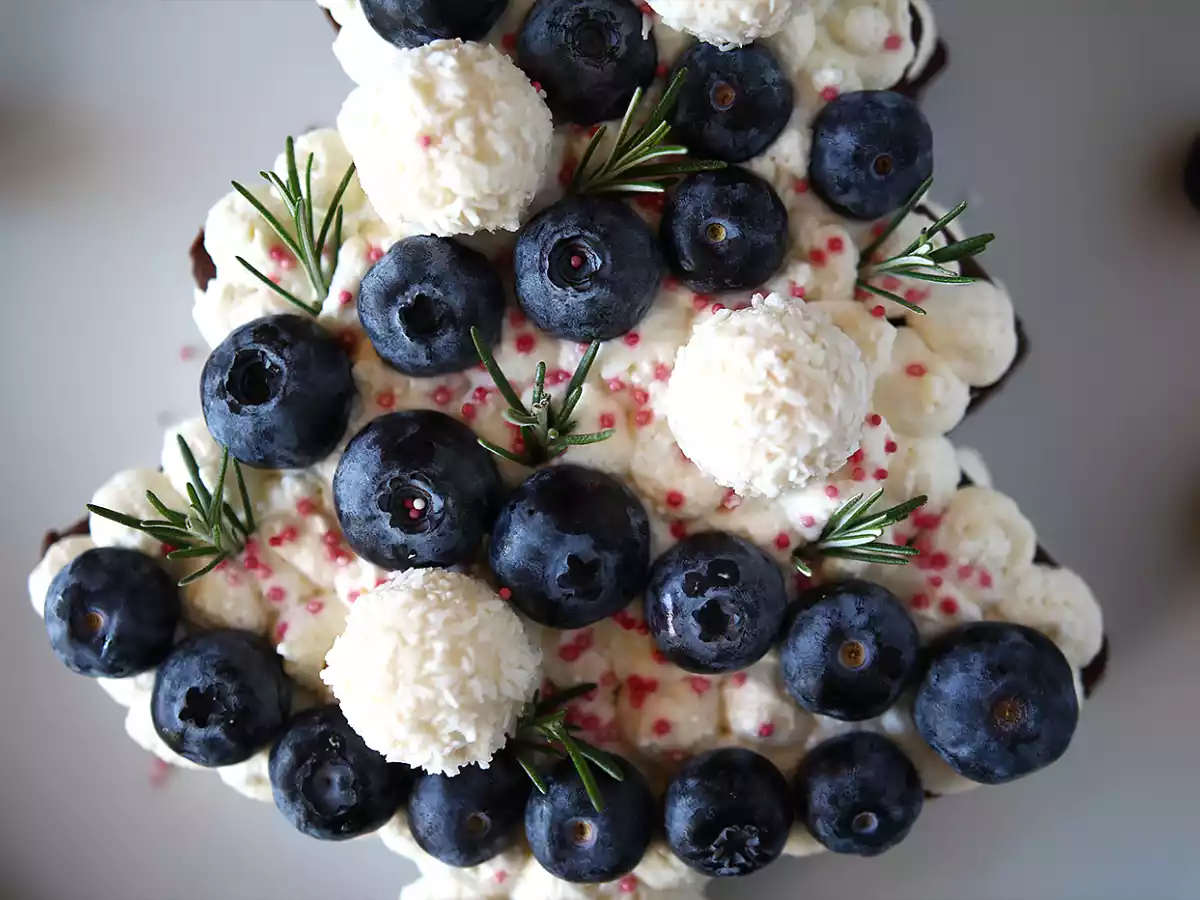 Christmas tree cake: the only recipe that can replace the yule log! - photo 3