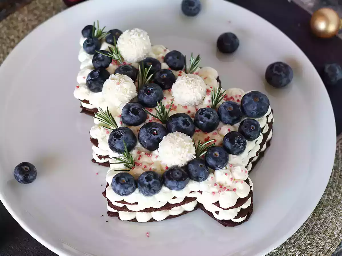 Christmas tree cake: the only recipe that can replace the yule log! - photo 4
