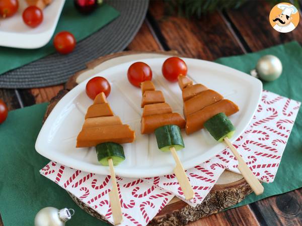 Christmas tree skewers: the extra easy and quick appetizer for christmas! - photo 4