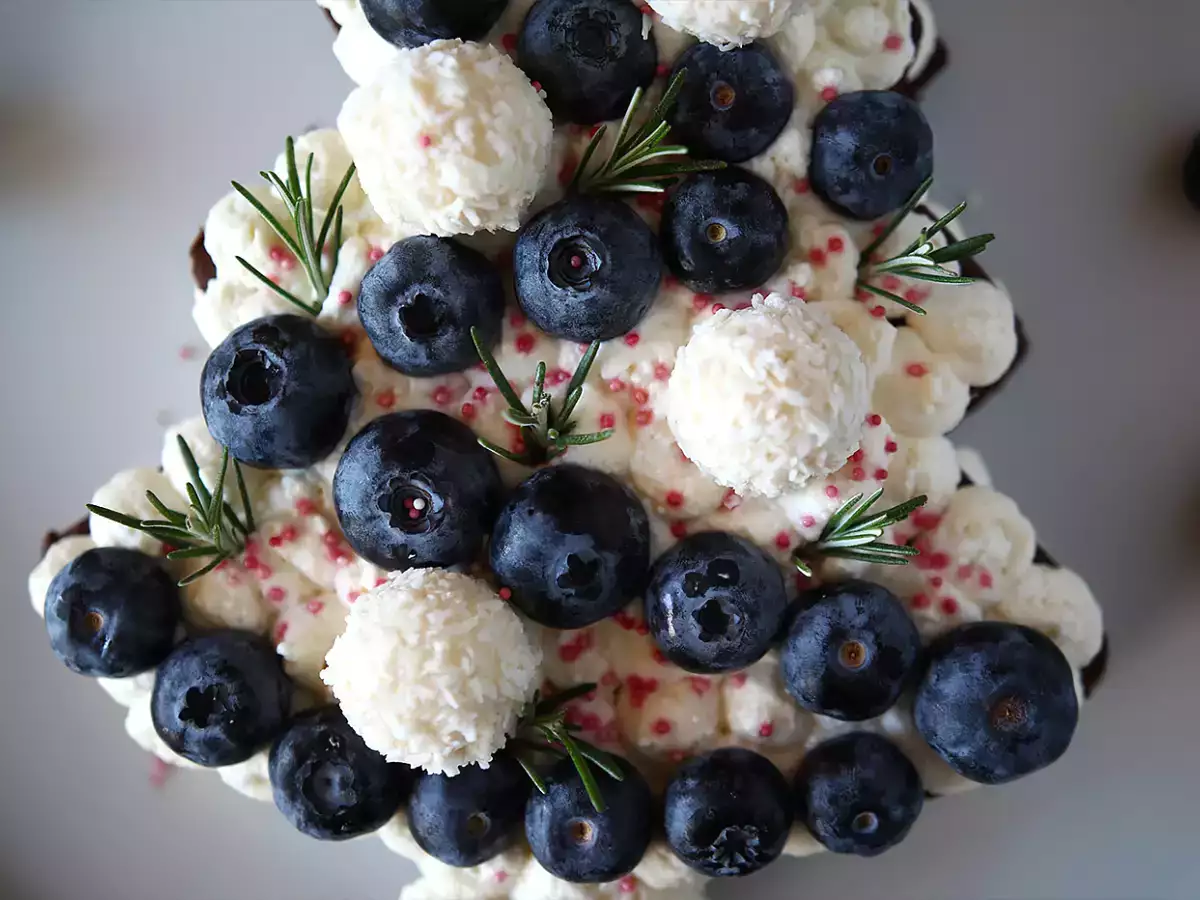 Christmas tree tart for Christmas: the only recipe that can replace the Yule log! - photo 3