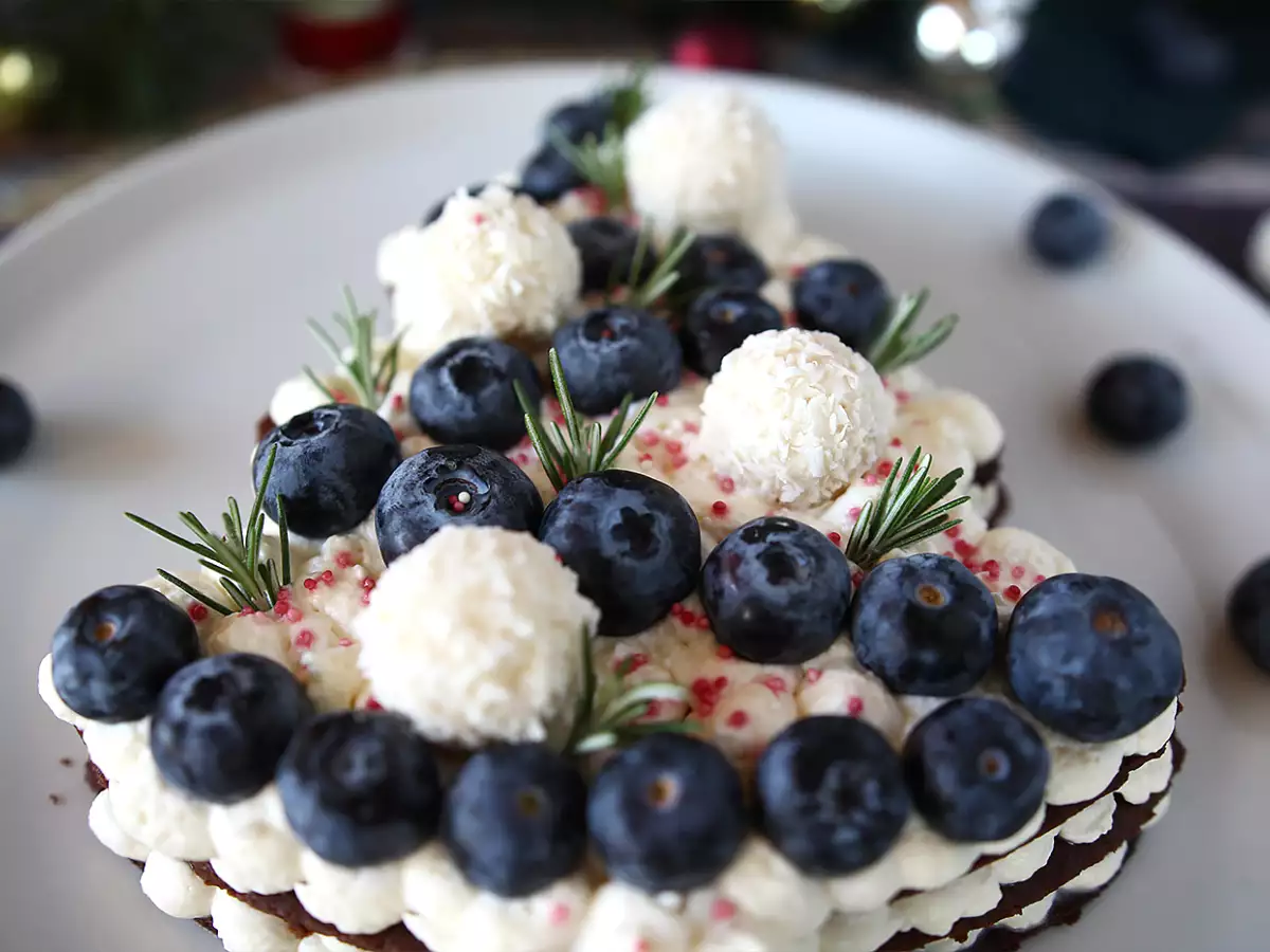 Christmas tree tart for Christmas: the only recipe that can replace the Yule log! - photo 5