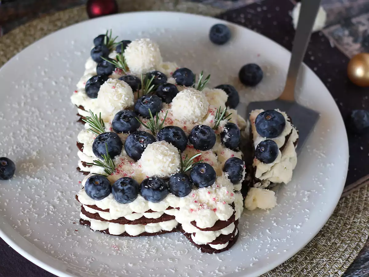 Christmas tree tart for Christmas: the only recipe that can replace the Yule log! - photo 6