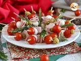 Christmas wreath appetizers, photo 1