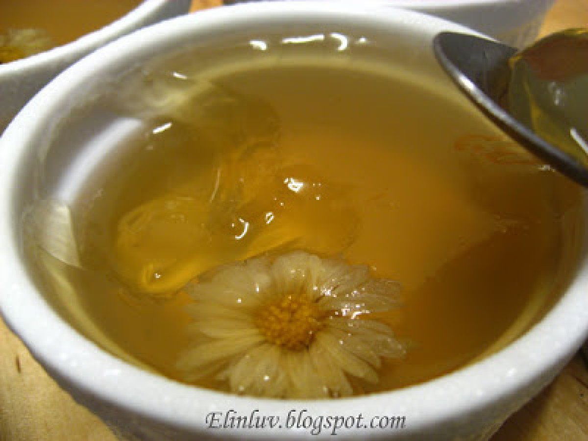 Chrysanthemum Tea Jelly Recipe Petitchef