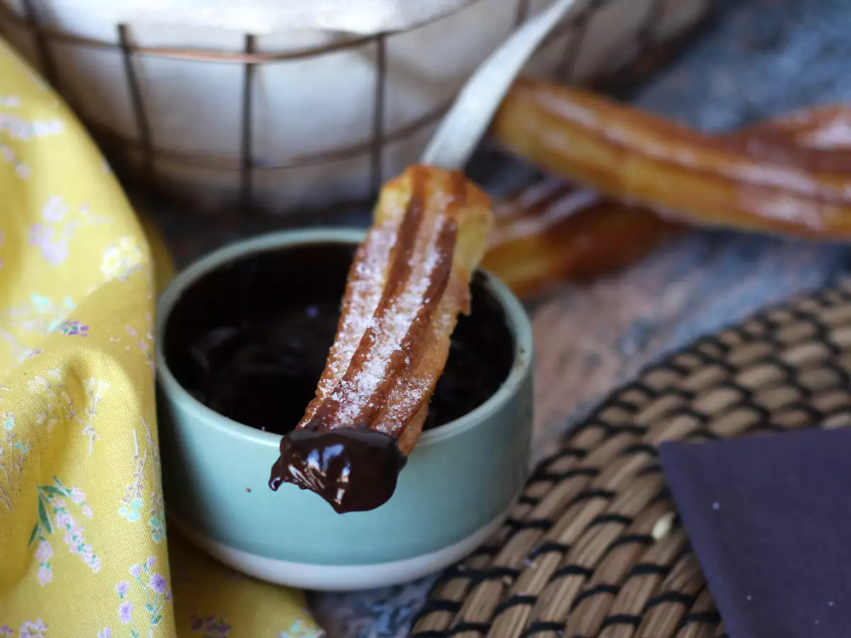 Churros cooked in the air fryer - photo 3