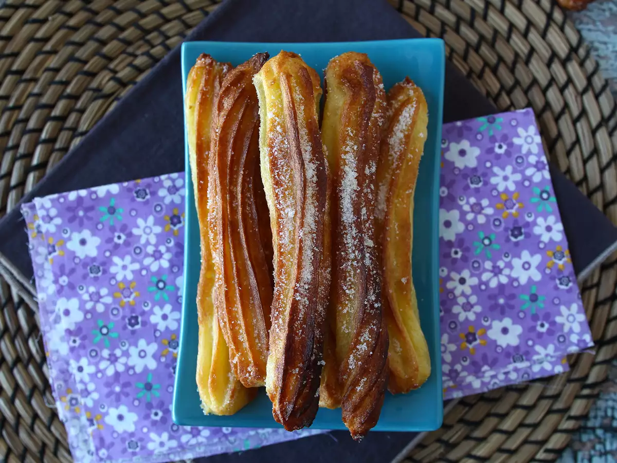 Churros cooked in the air fryer - photo 6
