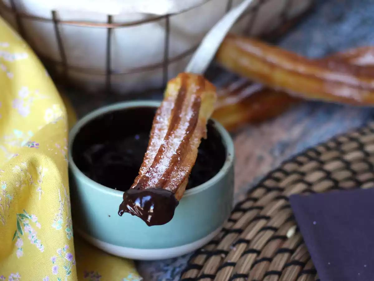 Churros cooked in the airfryer - photo 3