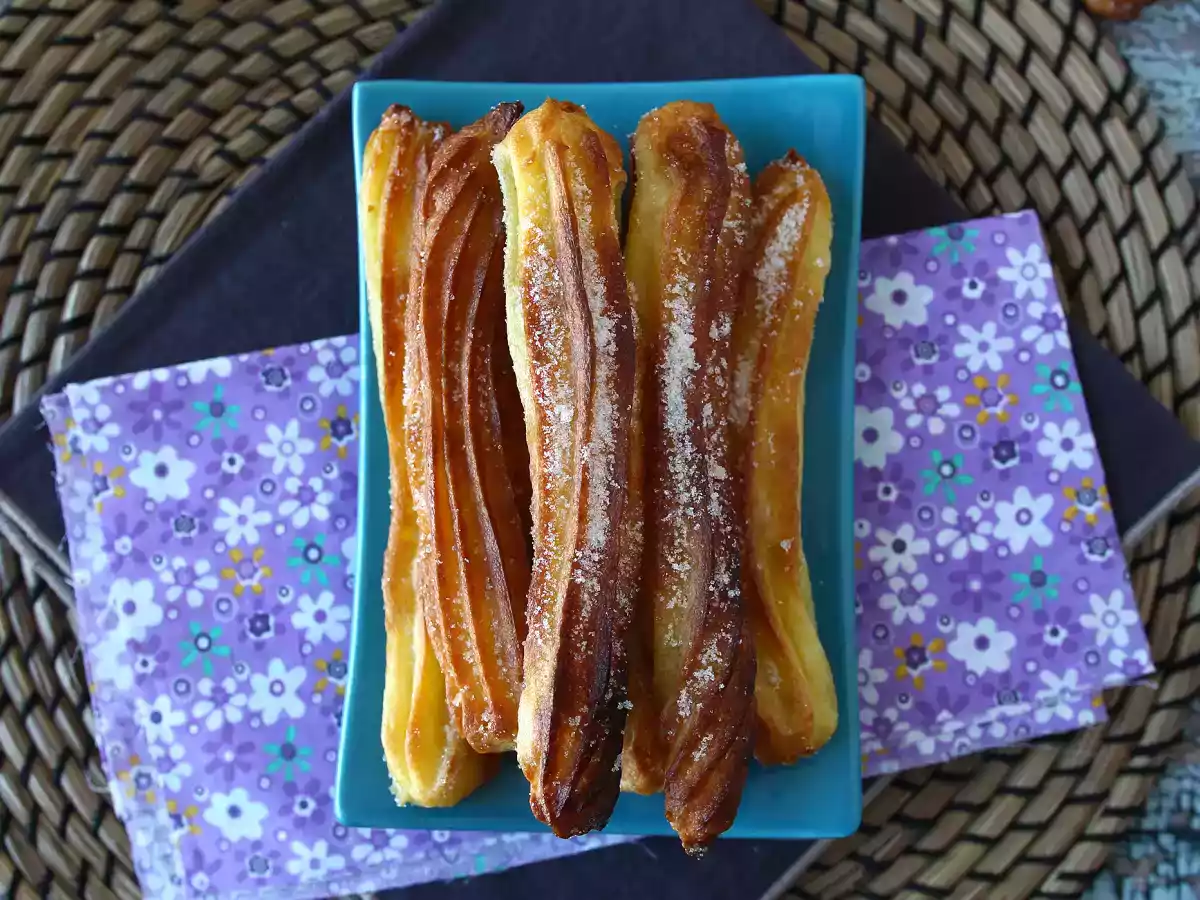 Churros cooked in the airfryer - photo 6