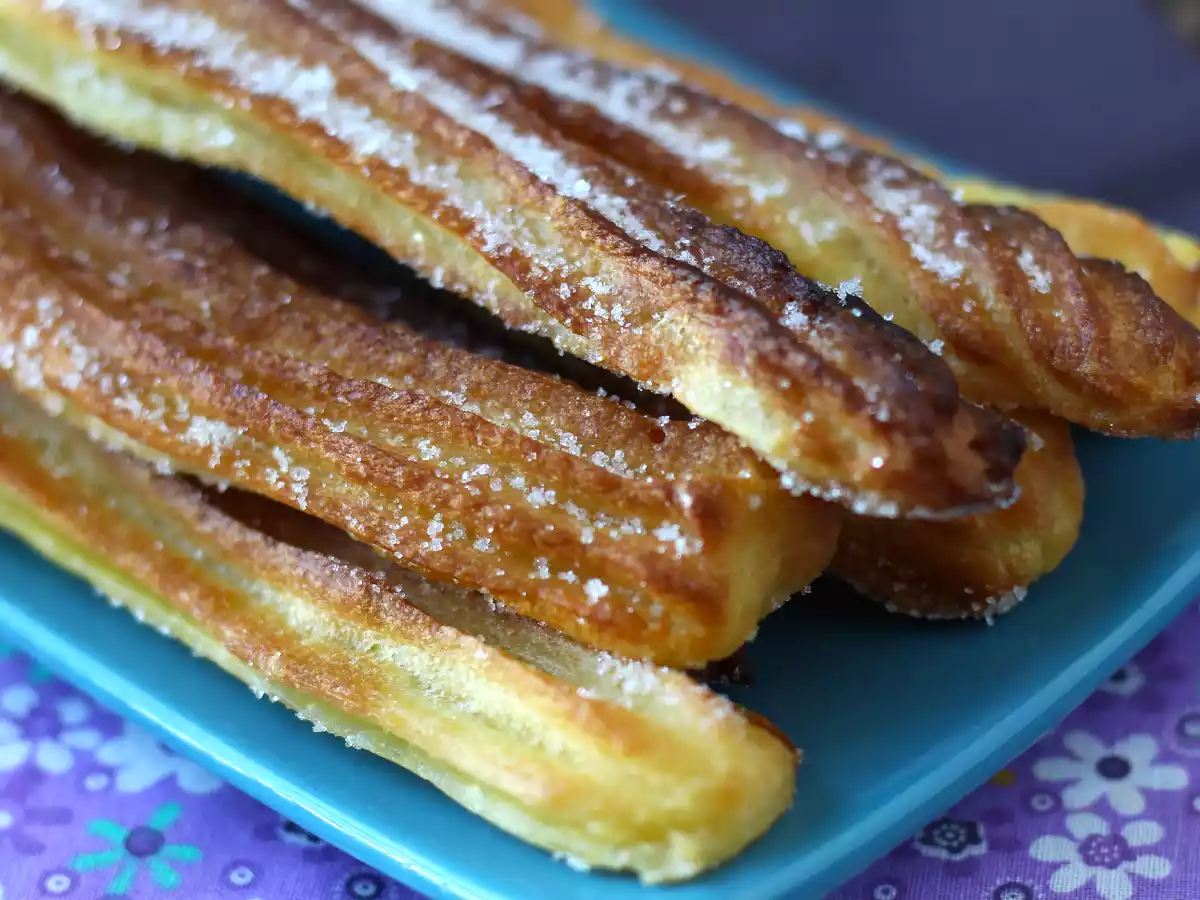 Churros cooked in the airfryer - photo 7