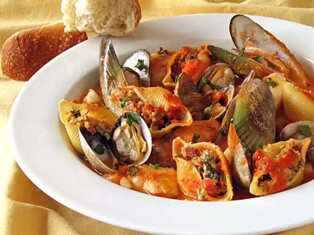 Cioppino & Pasta Best of Both Worlds