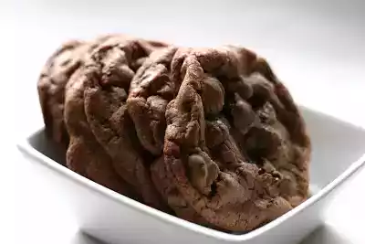 Classic crunchy choc chip cookie recipe with brownie mix