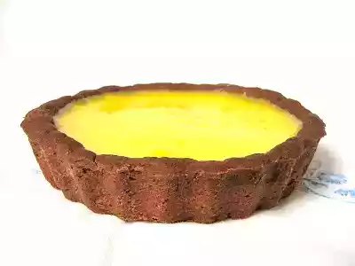 Clementine Darling Tart with Chivalrous Chocolate Crust
