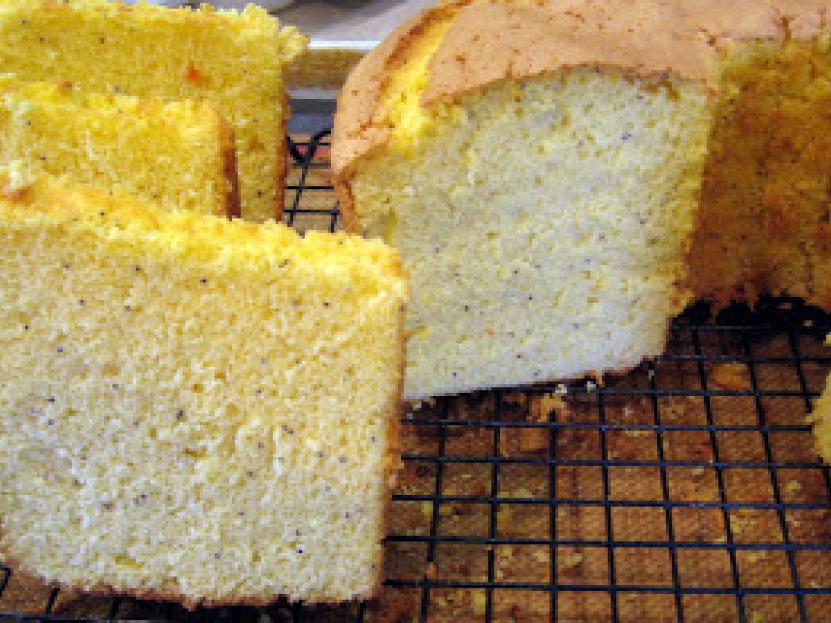 Clementine Poppy Seed Chiffon Cake - photo 4