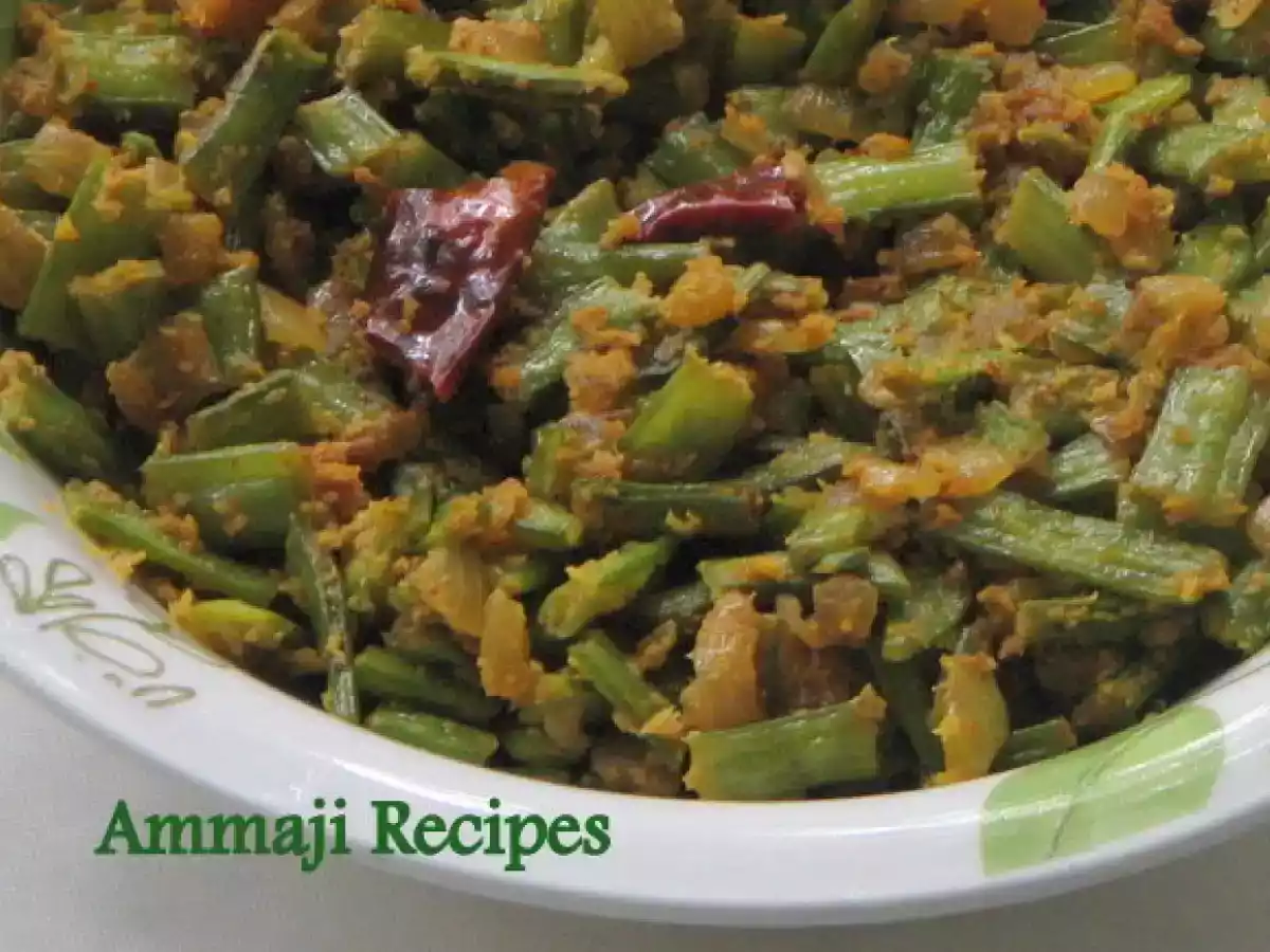 Cluster Beans Curry ( Gorichikkudu koora)