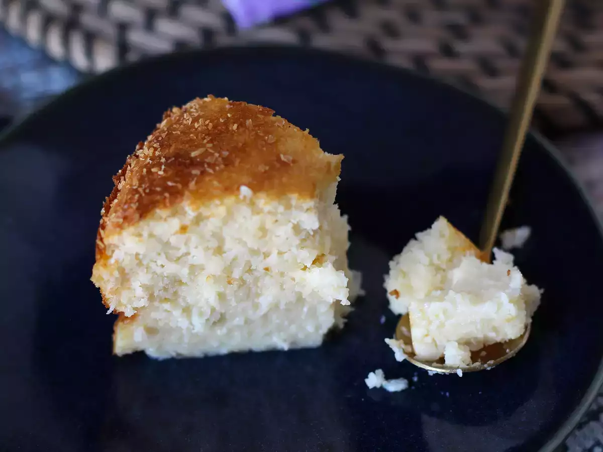 Coconut and condensed milk flan cake: easy and melt-in-your-mouth - photo 7