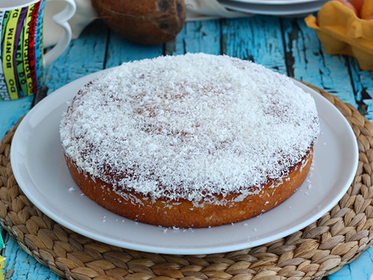 Coconut cake - Brazilian Bolo toalha felpuda - photo 2