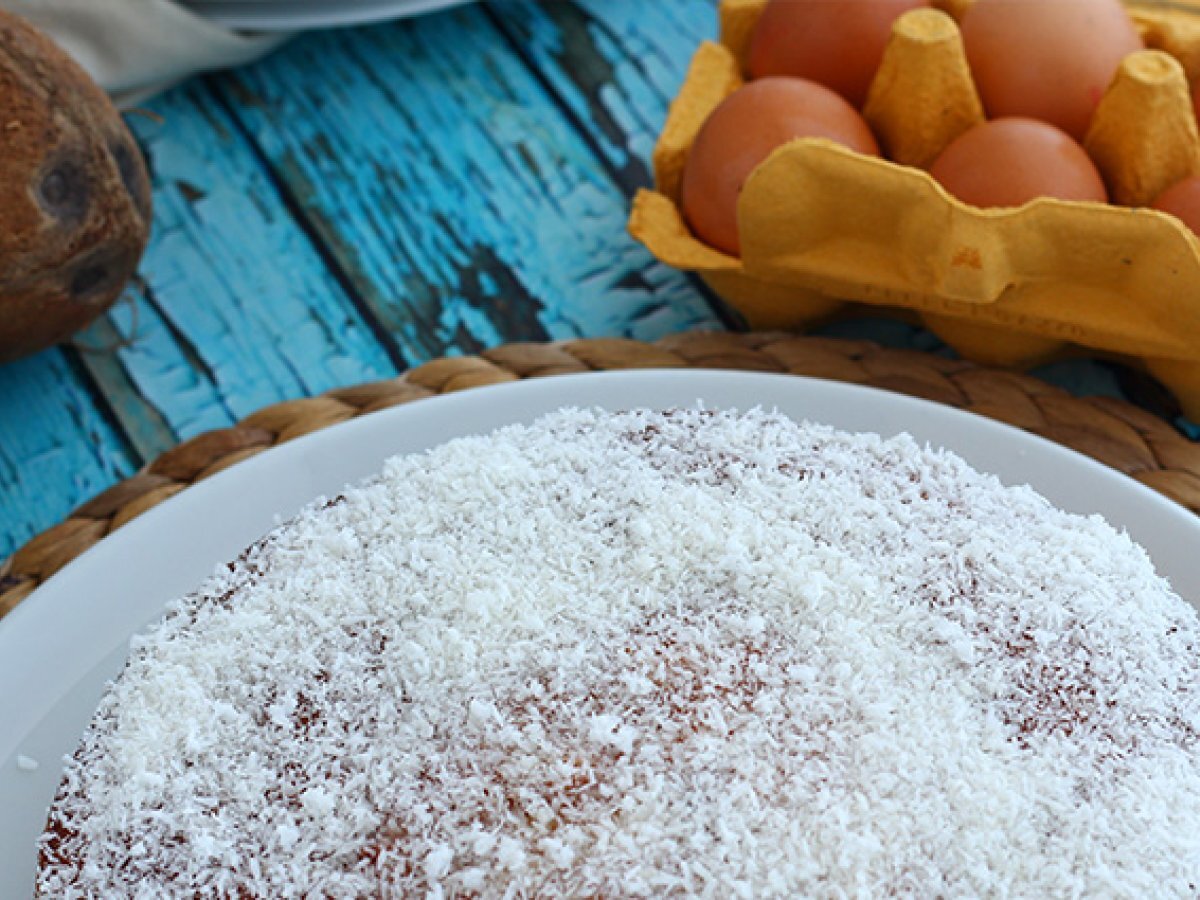 Coconut cake - Brazilian Bolo toalha felpuda - photo 4