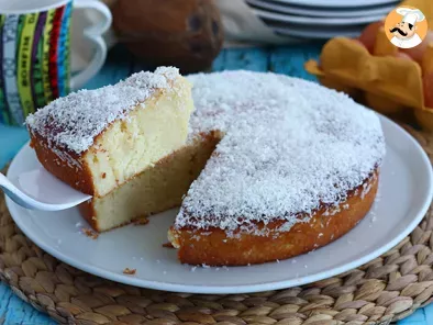 Coconut cake - Brazilian Bolo toalha felpuda