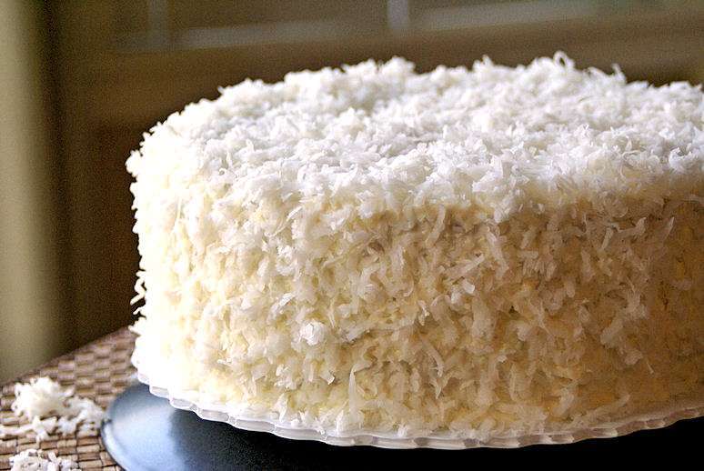 Coconut cream cheese cake, Recipe Petitchef