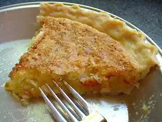 Coconut custard pie recipe