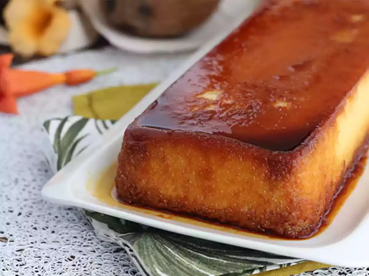 Coconut flan - video recipe ! - photo 4