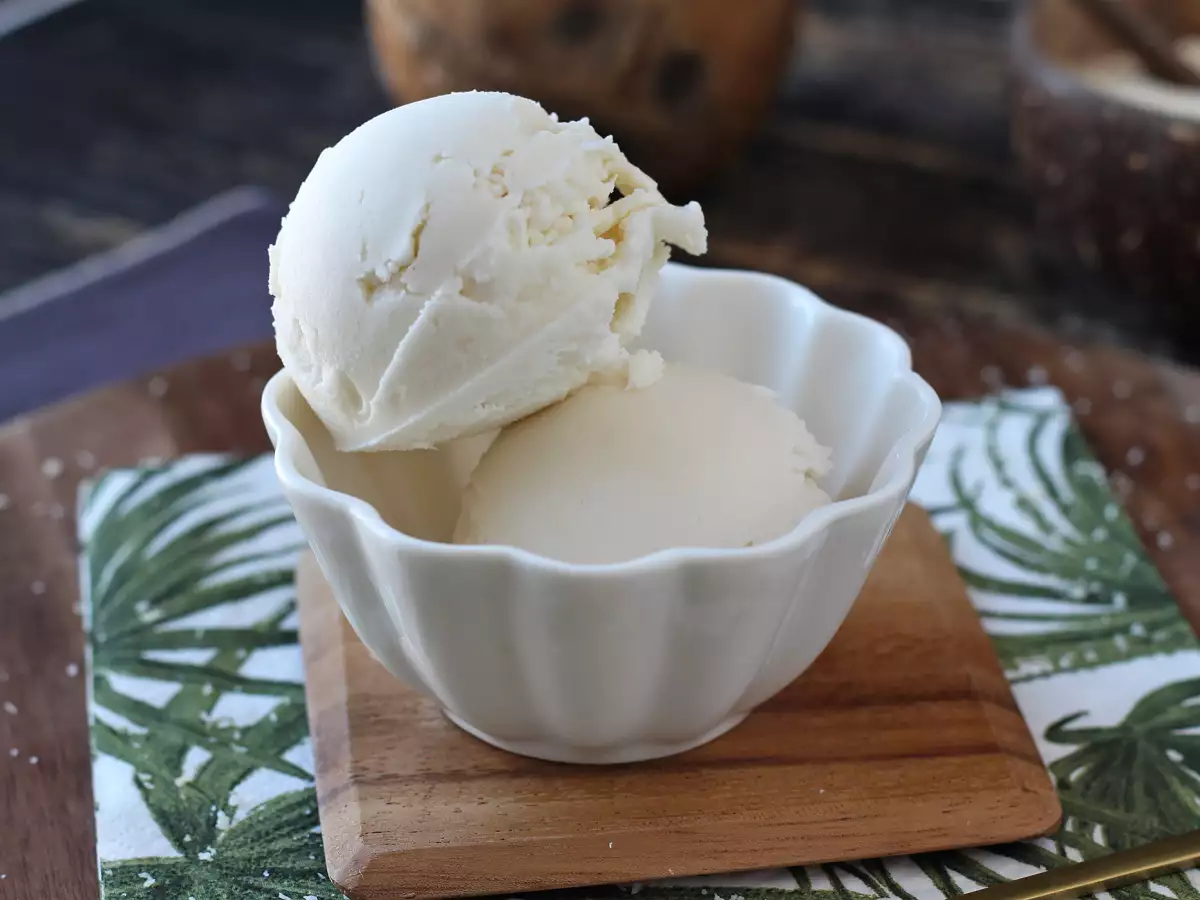 Coconut ice cream with the Ninja Creami - photo 4
