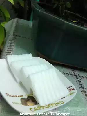 Coconut jelly recipe (kyauk kyaw)
