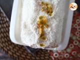 Coconut & passion fruit cake roll, perfect as a Yule log, photo 1