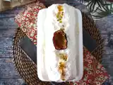 Coconut & passion fruit cake roll, perfect as a yule log, photo 2