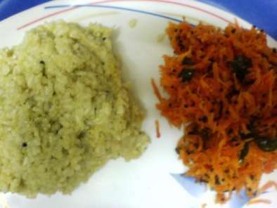 Coconut rice and carrot sambal - photo 2