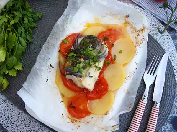 Recipe Cod en papillote