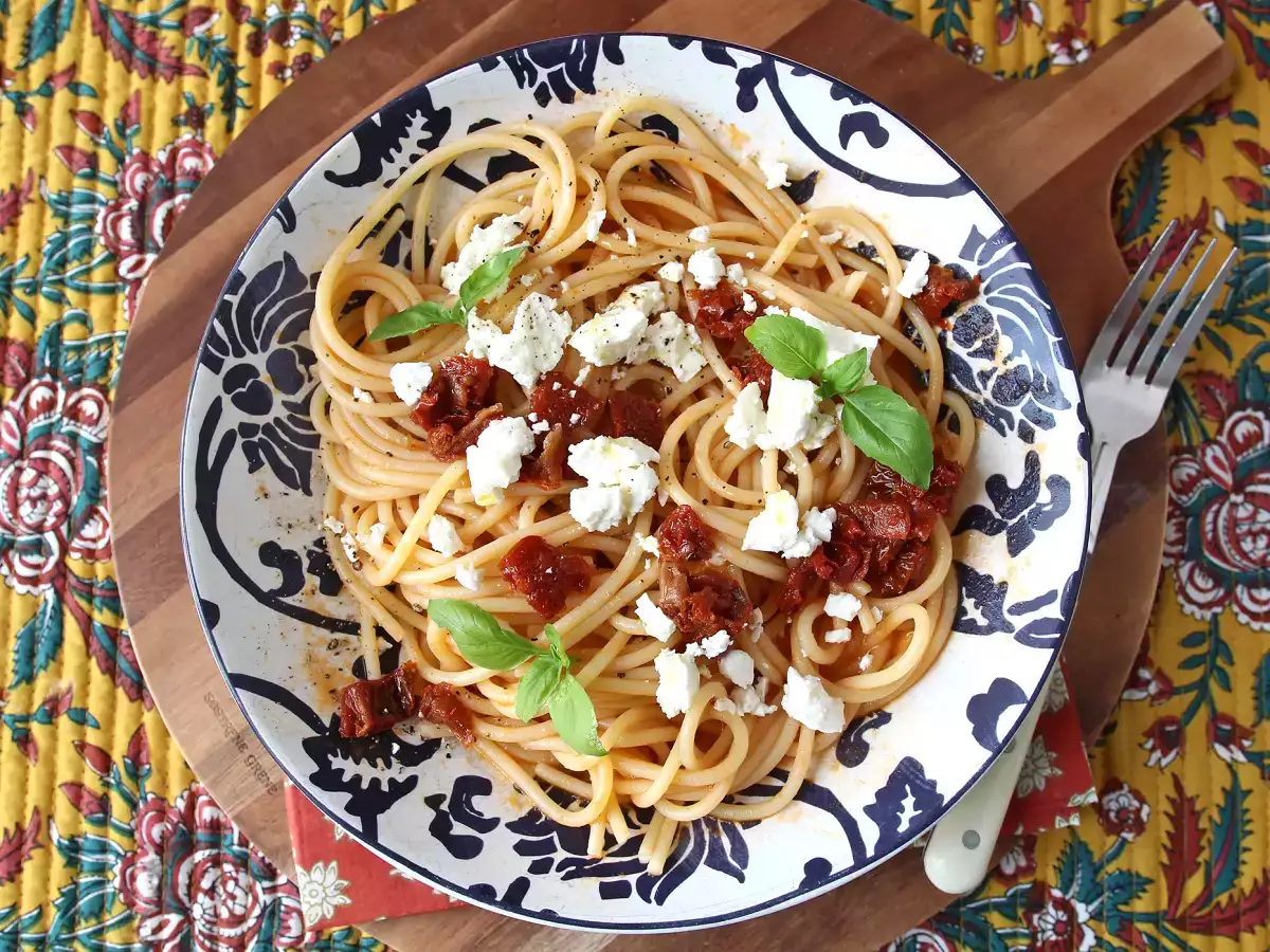 Cold gazpacho pasta salad - photo 3