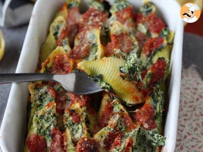 Conchiglioni stuffed with ricotta and spinach: The best way to eat pasta! - photo 2