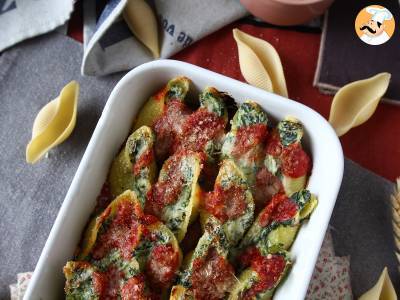 Conchiglioni stuffed with ricotta and spinach: The best way to eat pasta! - photo 3